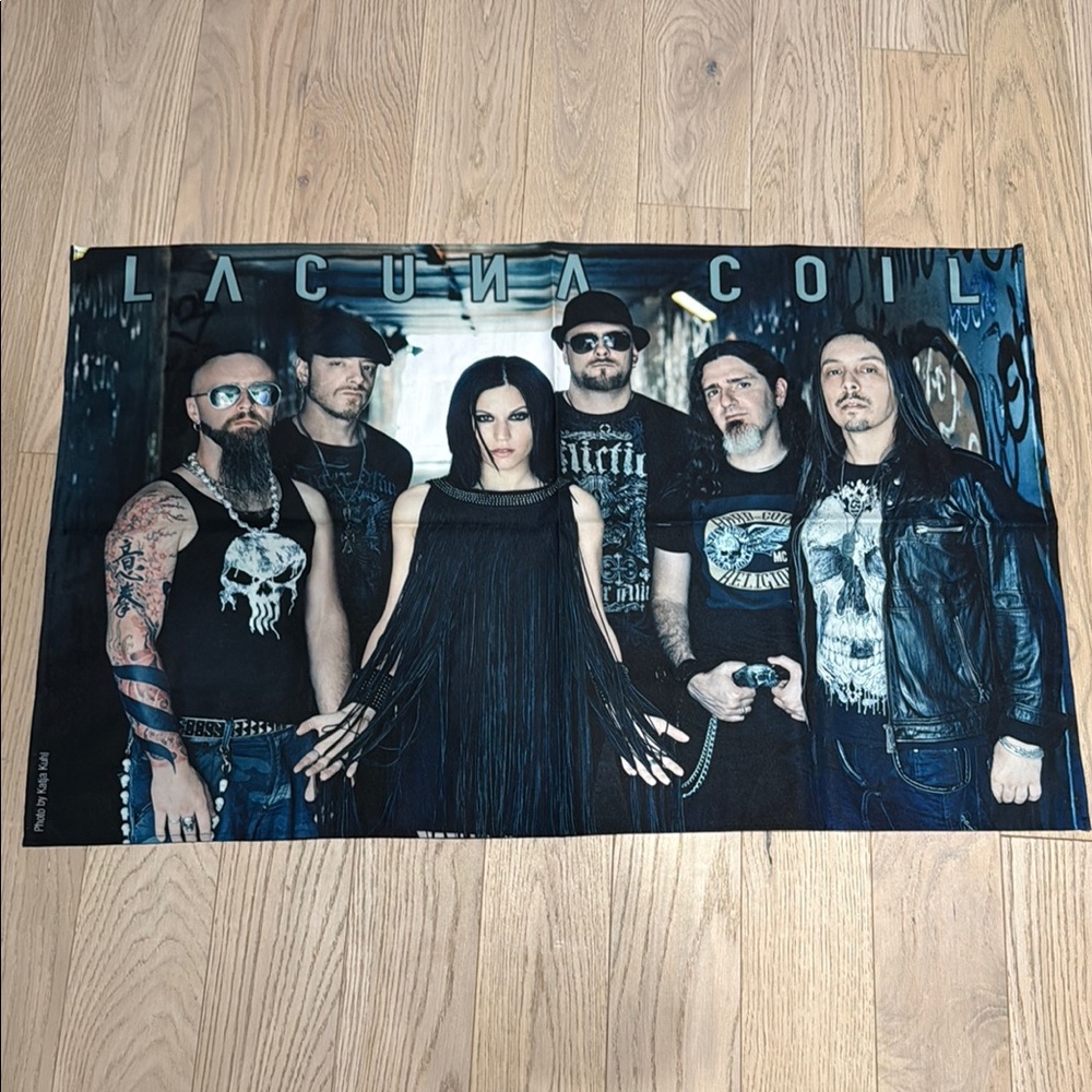 Lacuna Coil Band Tapestry